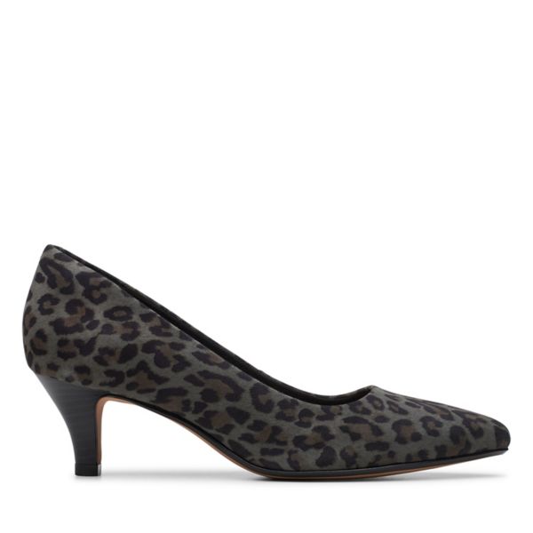 Clarks Womens Linvale Jerica Heels Leopard | USA-1834720